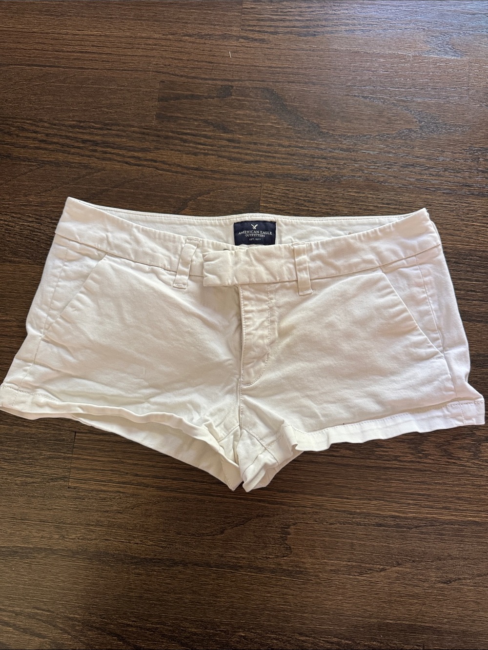 American Eagle Outfitters White High Waist Women's Shorts